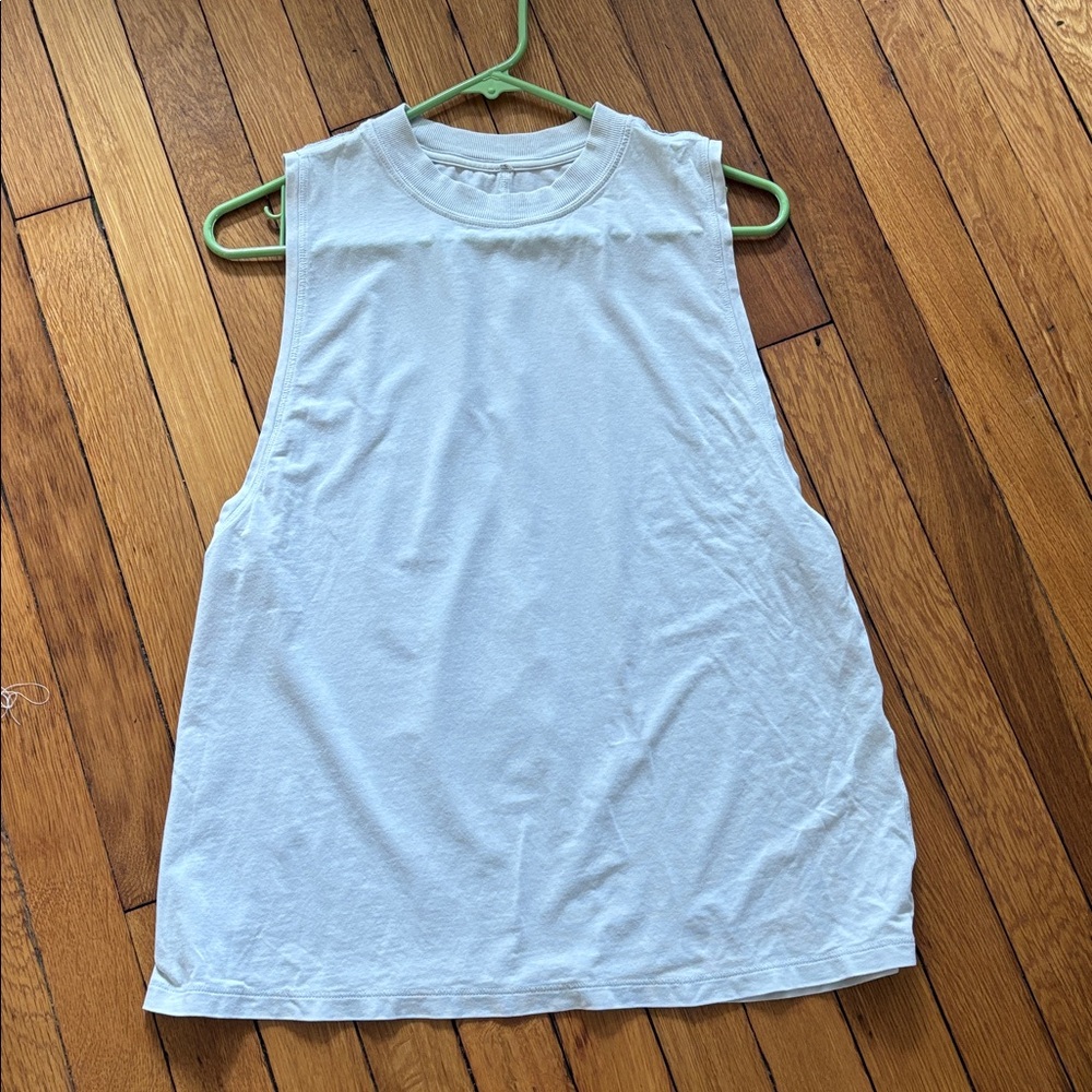 lululemon Light grey Sleeveless Tank Top